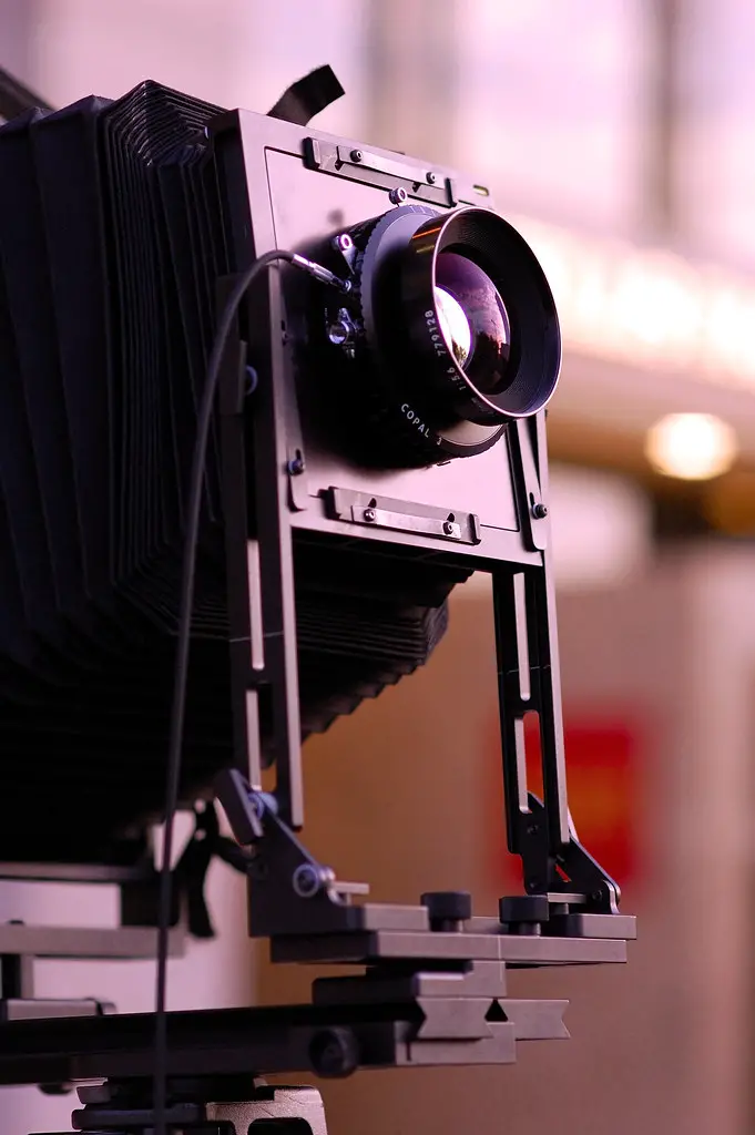 8x10 large-format camera